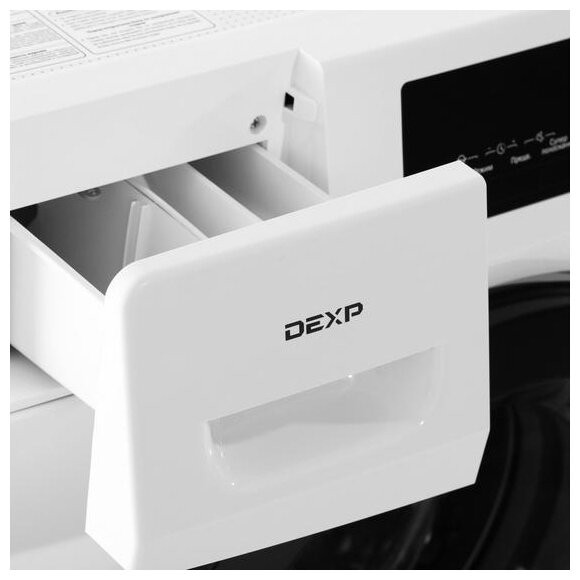 Стиральная машина DEXP WM-F812DHE/WB Стиральная машина DEXP WM-F812DHE/WB