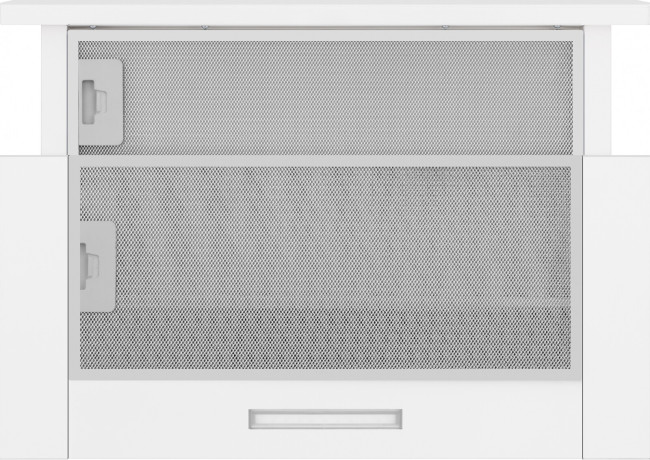 Встраиваемая вытяжка Weissgauff Hide 600 White Glass