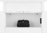 Встраиваемая вытяжка Weissgauff Hide 600 White Glass