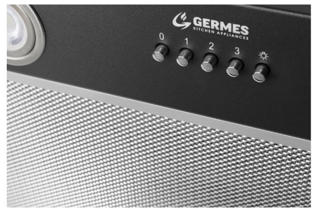 Встраиваемая вытяжка GERMES Pula 60 черный Встраиваемая вытяжка GERMES Pula 60 черный