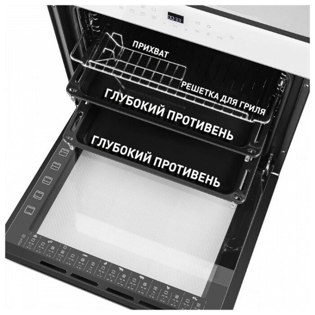 Электрический духовой шкаф MAUNFELD EOEH.7611W