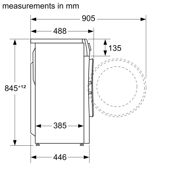Стиральная машина Bosch WHA122W0BL
