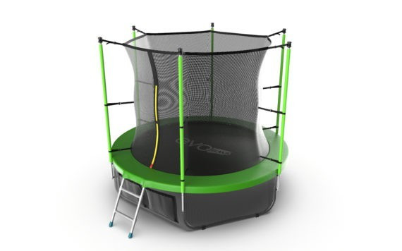 Батут Evo Jump Internal 10ft Green Lowernet + сетка Батут Evo Jump Internal 10ft Green Lowernet + сетка