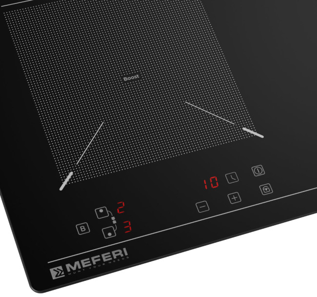 Индукционная варочная панель со встроенной вытяжкой Meferi XSMART35IX ULTRA Индукционная варочная панель со встроенной вытяжкой Meferi XSMART35IX ULTRA