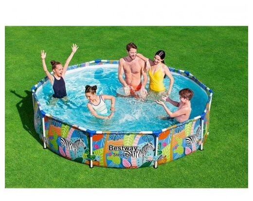 Бассейн Bestway Steel Pro 56985, 305х66 см Бассейн Bestway Steel Pro 56985, 305х66 см