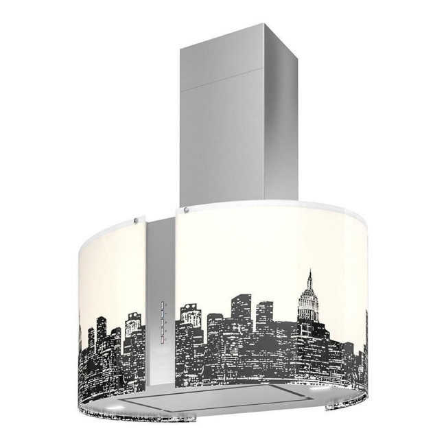 Каминная вытяжка Falmec Mirabilia 67 New York vetro (800)