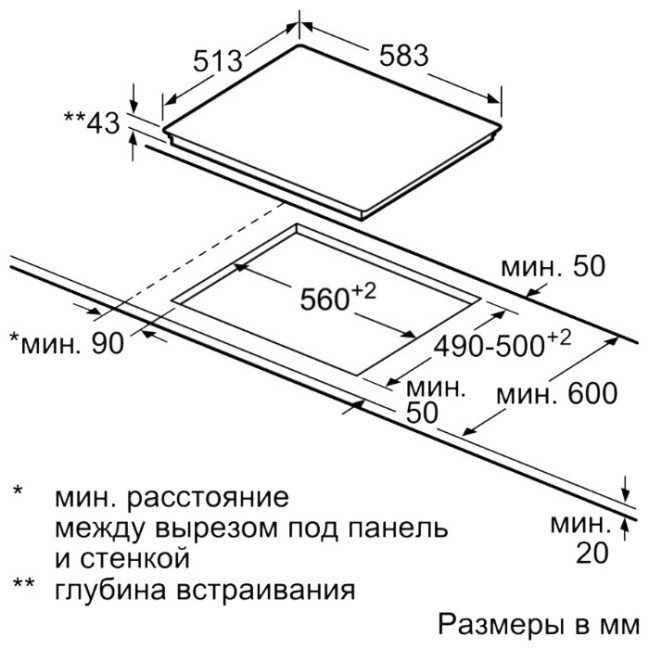 Варочная панель Bosch NKN645GA1E