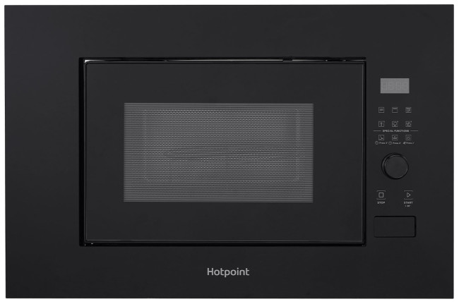 Встраиваемая микроволновая печь СВЧ Hotpoint MF20G BL H, черный