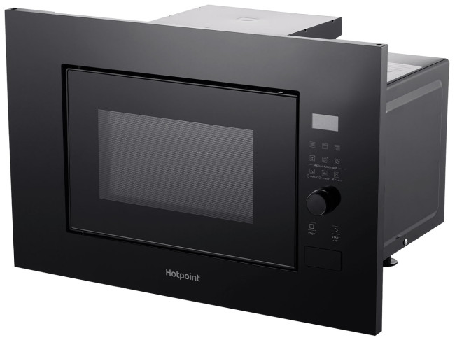 Встраиваемая микроволновая печь СВЧ Hotpoint MF20G BL H, черный