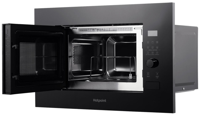Встраиваемая микроволновая печь СВЧ Hotpoint MF20G BL H, черный