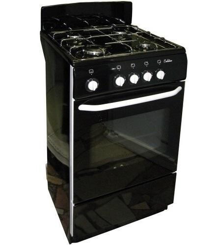 Газовая плита DeLuxe 5040.38 гщ черный