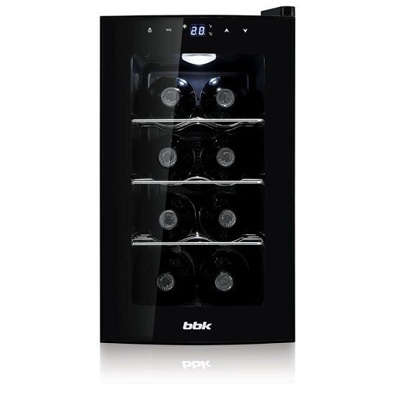 Винный шкаф BBK BWR-080 черный Винный шкаф BBK BWR-080 черный