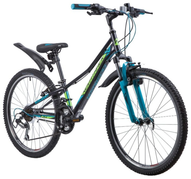 Подростковый горный (MTB) велосипед Novatrack Valiant 24 (2019)