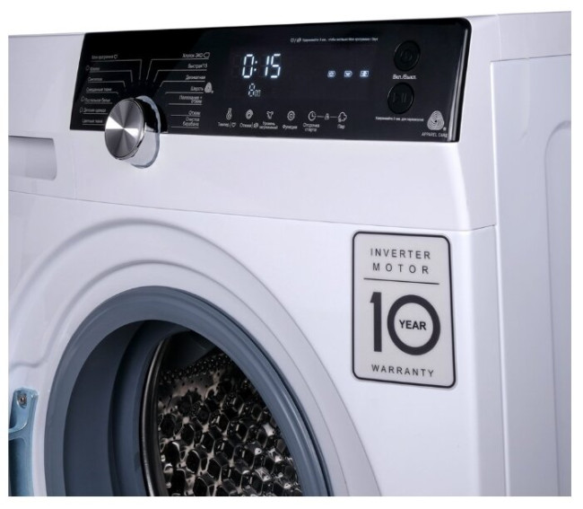 Стиральная машина Weissgauff WM 4947 DC Inverter Steam