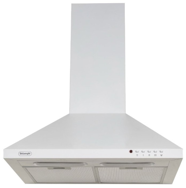 Каминная вытяжка DeLonghi Volturino 3M Bianco 60 Каминная вытяжка DeLonghi Volturino 3M Bianco 60