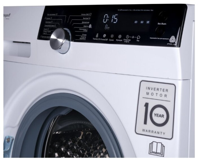 Стиральная машина Weissgauff WMD 6150 DC Inverter Steam