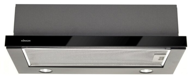 Встраиваемая вытяжка Konigin Helena II Black Glass 60 Встраиваемая вытяжка Konigin Helena II Black Glass 60