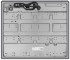 Газовая варочная панель Meferi MGH604GR GLASS ULTRA