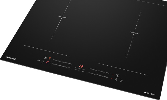 Встраиваемая индукционная варочная панель Weissgauff HI 642 BSCM Dual Flex Встраиваемая индукционная варочная панель Weissgauff HI 642 BSCM Dual Flex