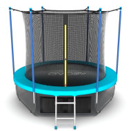 Батут Evo Jump Internal 10ft Wave с внутренней сеткой и лестницей + нижняя сеть Батут Evo Jump Internal 10ft Wave с внутренней сеткой и лестницей + нижняя сеть