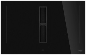 Индукционная варочная панель со встроенной вытяжкой Smeg HOBD482D2