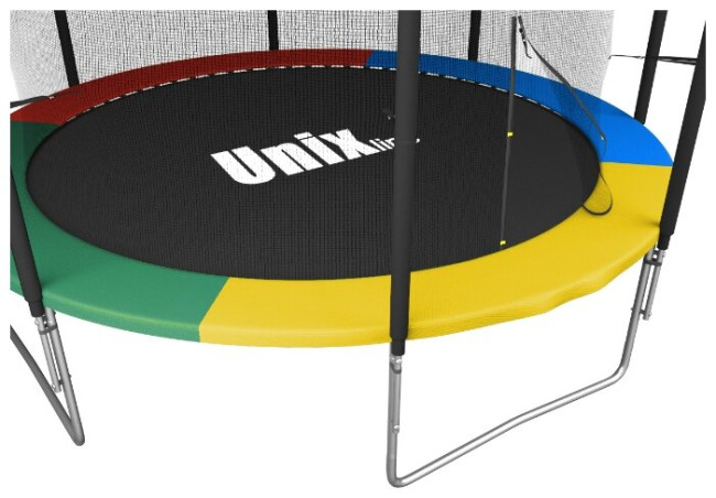 Каркасный батут Unix Line Simple 12 ft Green (inside)