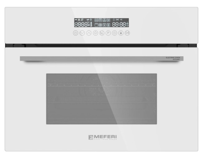 Электрический духовой шкаф Meferi MEO608WH Microwave Электрический духовой шкаф Meferi MEO608WH Microwave
