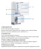 Встраиваемый холодильник MAUNFELD MBF212NFW1