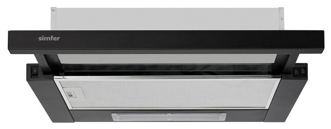 Встраиваемая вытяжка Simfer 7000 black Встраиваемая вытяжка Simfer 7000 black