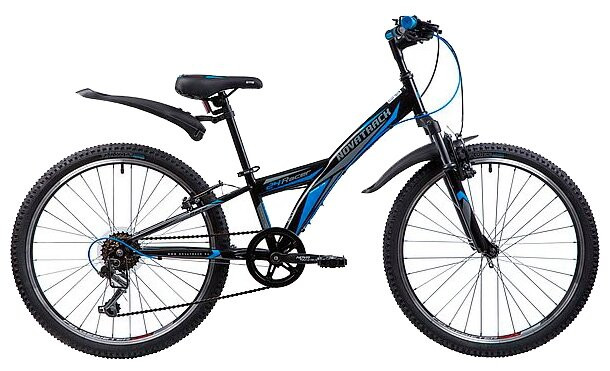 Подростковый горный (MTB) велосипед Novatrack Racer 24 6 (2019)