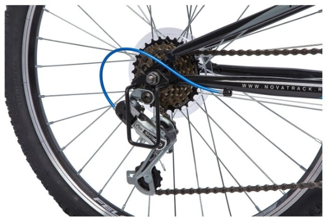 Подростковый горный (MTB) велосипед Novatrack Racer 24 6 (2019)