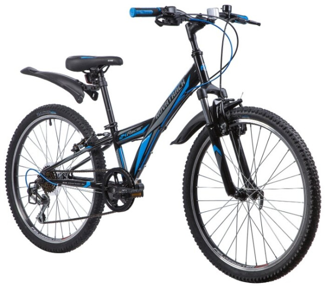 Подростковый горный (MTB) велосипед Novatrack Racer 24 6 (2019)