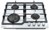 Газовая варочная панель Meferi MGH604WH GLASS COMFORT