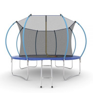Батут Evo Jump Internal 12ft Blue с внутренней сеткой и лестницей Батут Evo Jump Internal 12ft Blue с внутренней сеткой и лестницей