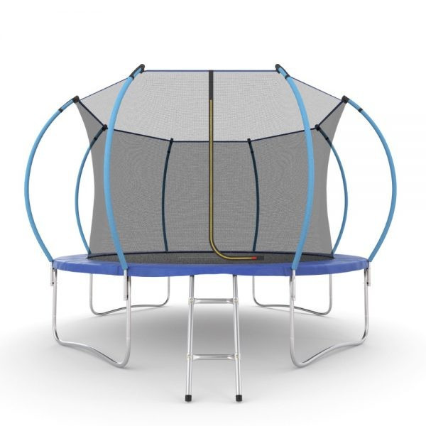 Батут Evo Jump Internal 12ft Blue с внутренней сеткой и лестницей