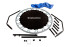 Минибатут GetActive Jump 40 (с ручкой) синий Минибатут GetActive Jump 40 (с ручкой) синий