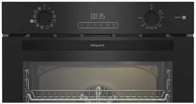 Электрический духовой шкаф Hotpoint HSTF 1231 JSAH BLG