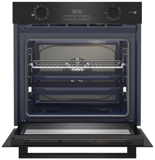 Электрический духовой шкаф Hotpoint HSTF 1231 JSAH BLG