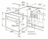 Встраиваемый газовый духовой шкаф Korting OGG 772 CFW Встраиваемый газовый духовой шкаф Korting OGG 772 CFW