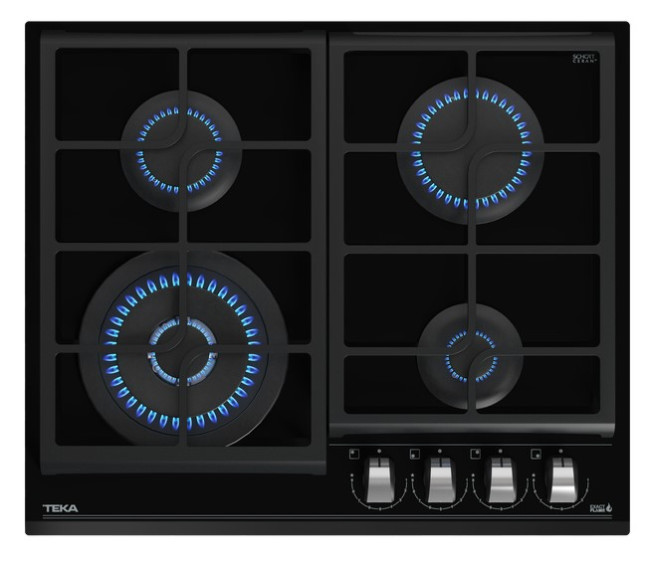 Газовая варочная панель TEKA GZC 64320 XBN NIGHT RIVER BLACK