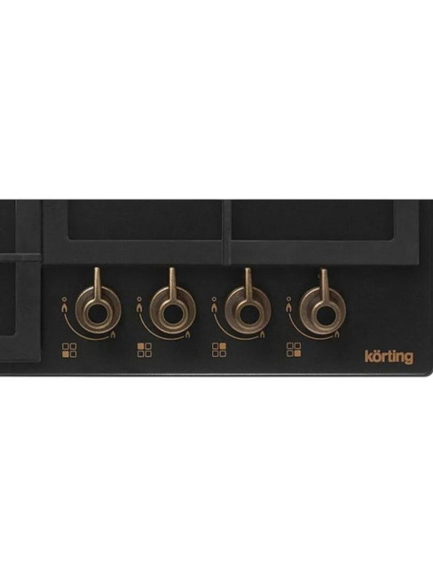 Встраиваемая газовая варочная панель Korting HG 674 CTRN Встраиваемая газовая варочная панель Korting HG 674 CTRN