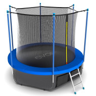 Батут Evo Jump Internal 12ft Sky с внутренней сеткой, лестницей и нижней сетью Батут Evo Jump Internal 12ft Sky с внутренней сеткой, лестницей и нижней сетью