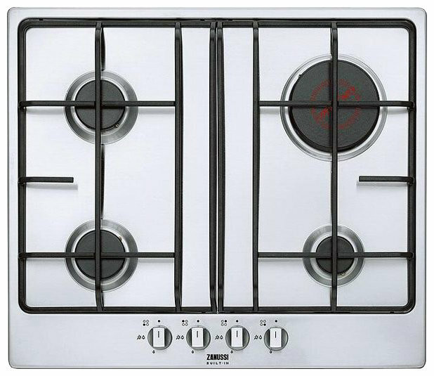 Газовая варочная панель Zanussi ZGS 645 ST Газовая варочная панель Zanussi ZGS 645 ST
