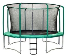 Каркасный батут Kogee Super 12 с сетью 370х370х260 см