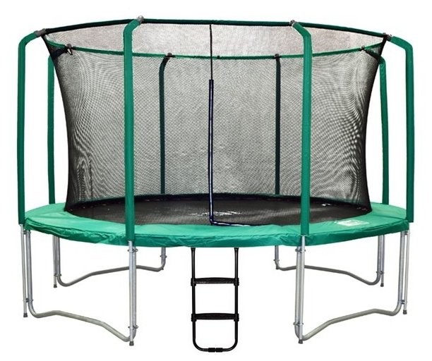 Каркасный батут Kogee Super 12 с сетью 370х370х260 см Каркасный батут Kogee Super 12 с сетью 370х370х260 см