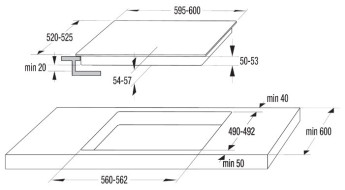 Варочная панель Gorenje ECT 643 WCSC