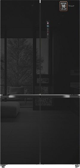 Холодильник WEISSGAUFF WCD 510 Built-in Inverter NoFrost Black Glass Холодильник WEISSGAUFF WCD 510 Built-in Inverter NoFrost Black Glass