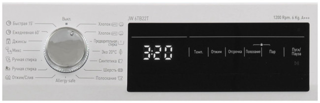 Стиральная машина Jackys JW 6TB22T Стиральная машина Jackys JW 6TB22T