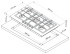 Варочная панель Electronicsdeluxe GG51130245F TC-000 Варочная панель Electronicsdeluxe GG51130245F TC-000