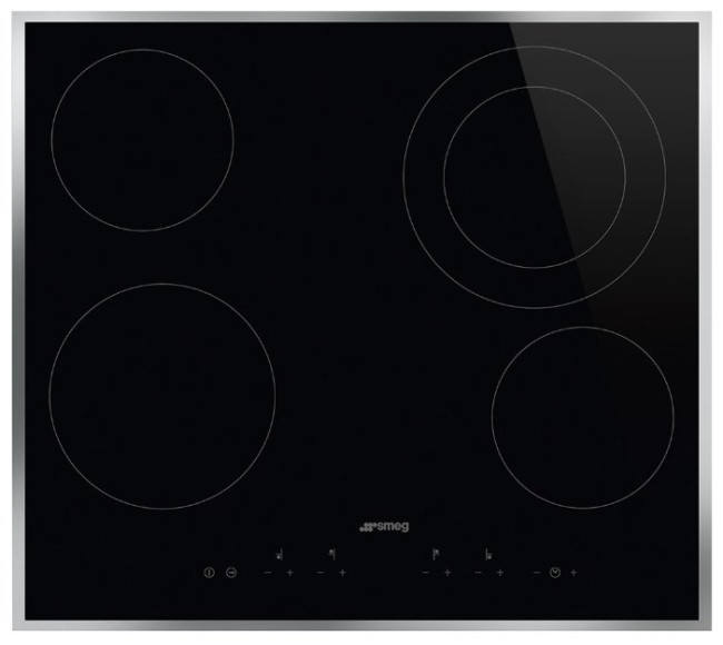 Электрическая варочная панель smeg SE364ETFX